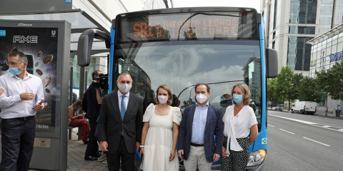 En marcha el primer proyecto piloto de autobús bajo demanda de Madrid