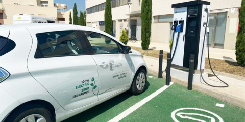 Paterna, en Valencia, contará con ocho nuevas estaciones de recarga eléctrica dobles