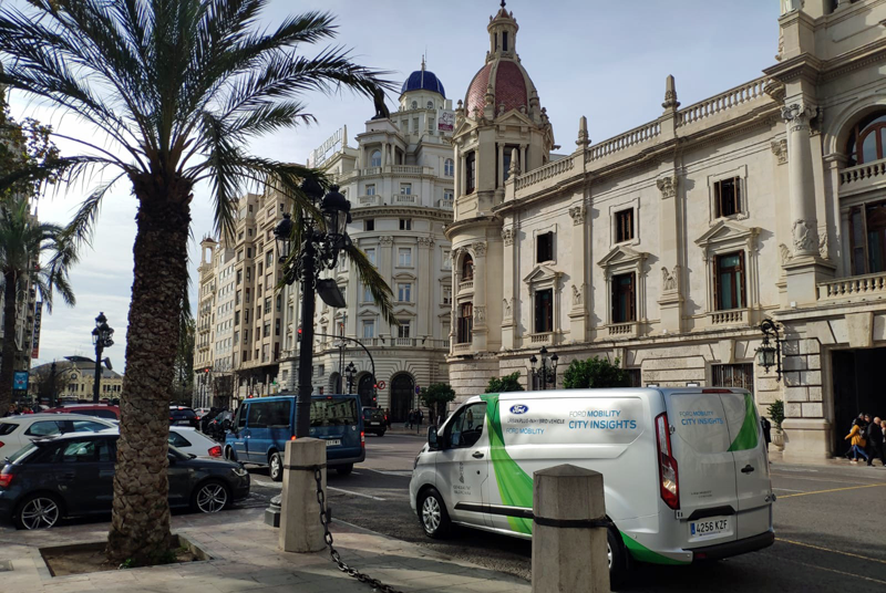 Proyecto piloto de Ford Mobility en Valencia para el desarrollo de la movilidad comercial, conectada y electrificada