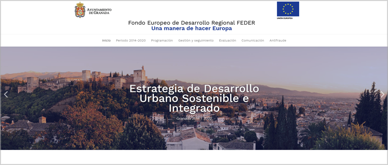 portal web de transparencia de la EDUSI Granada