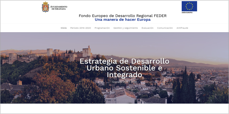 El Ayuntamiento de Granada activará una web para informar a la ciudadanía sobre los proyectos EDUSI