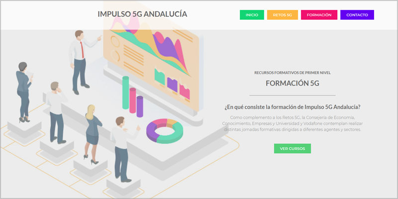 La iniciativa ‘Impulso 5G Andalucía’ pone en marcha una veintena de acciones formativas 