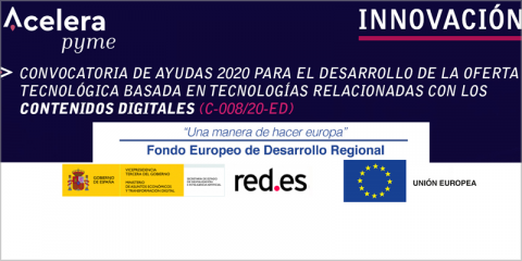 Ayudas para el desarrollo de la oferta tecnológica basada en contenidos digitales