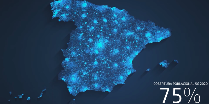 El 75% de la población española tendrá cobertura 5G antes de que acabe el año 2020