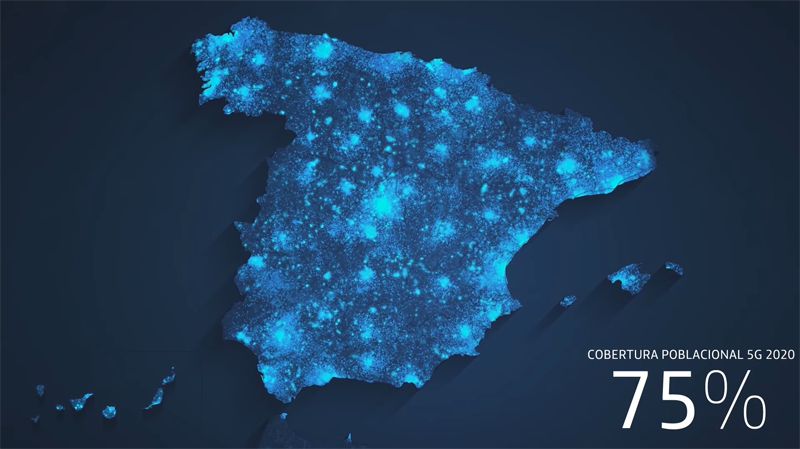 mapa de cobertura 5G España 2020