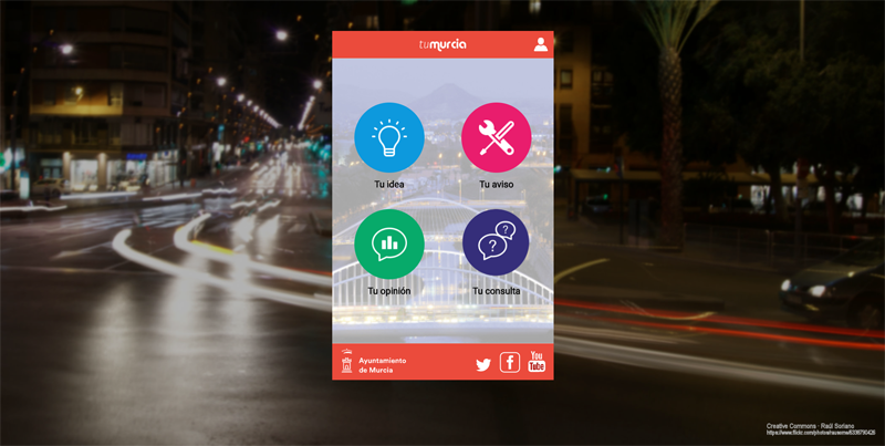 página web 'Tu Murcia'