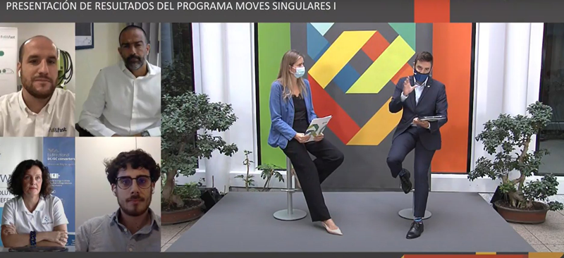 presentación de resultados del Programa Moves Proyectos Singulares