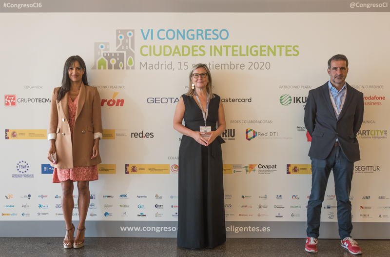 Begoña Villacís, Inés Leal y David Cierco inauguraron el VI Congreso Ciudades Inteligentes