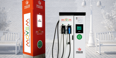 Badajoz comienza la instalación de una red de 32 puntos de recarga en la provincia