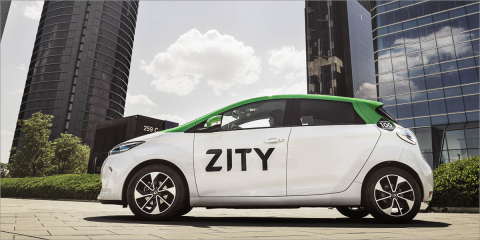 Las soluciones de Geotab garantizan la seguridad de vehículos de la flota de ZITY