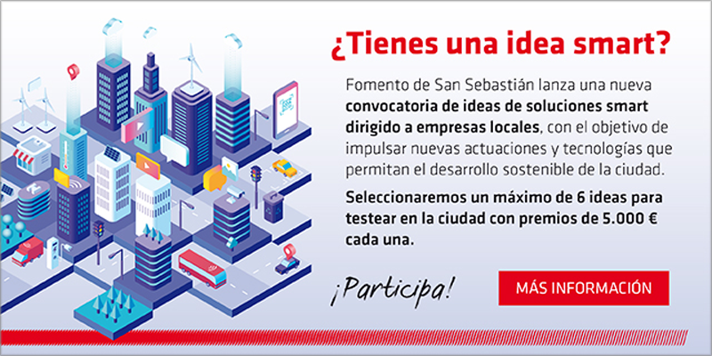 San Sebastián busca ideas de productos y servicios smart de empresas locales