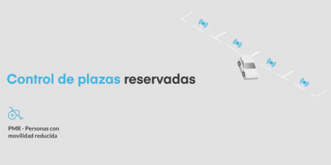Solución para controlar las plazas de parking reservadas para personas con movilidad reducida
