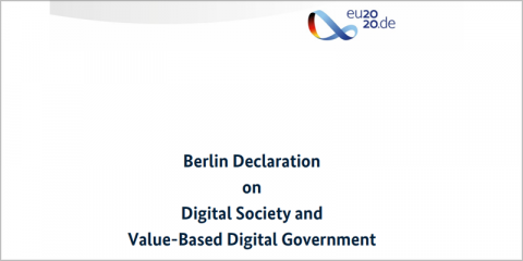 Los países de la UE firman la Declaración de Berlín sobre sociedad y gobierno digital