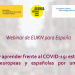 Webinar sobre estrategias urbanas europeas y españolas para un futuro resiliente