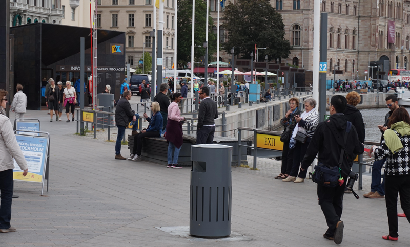 soluciones de gestión de residuos sólidos urbanos de Envac en Estocolmo