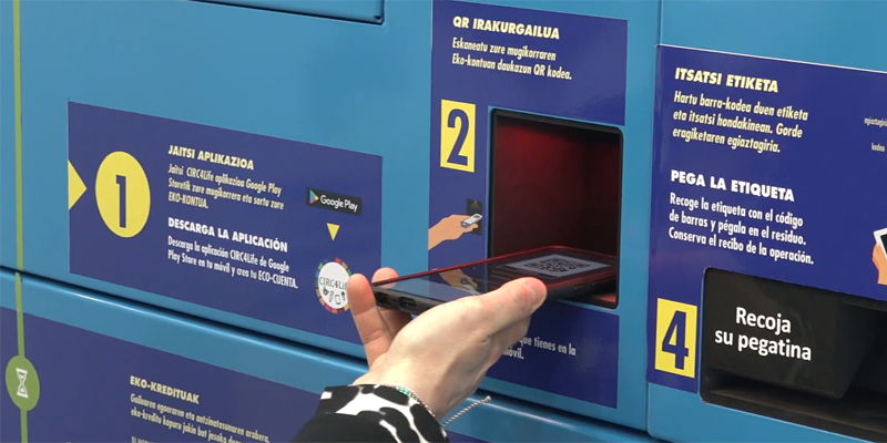 Getxo participa en un nuevo piloto de contenedores inteligentes para reciclar residuos electrónicos