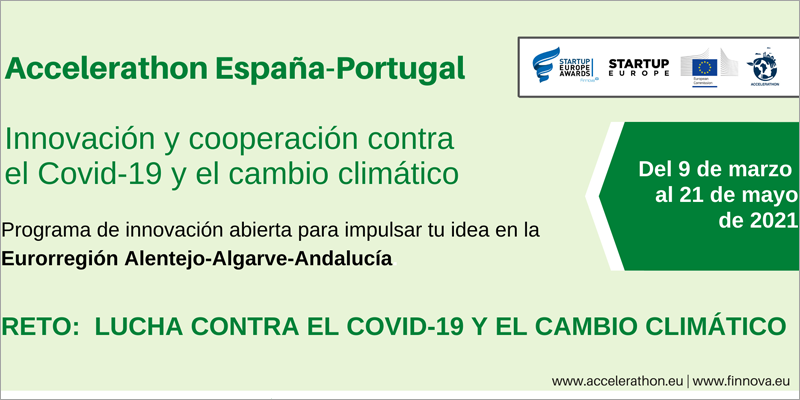 El Accelerathon España-Portugal busca soluciones innovadoras frente a la COVID-19 y al cambio climático