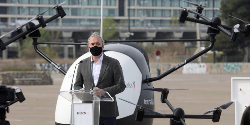 Hera Drone Hub, en Zaragoza, acogerá pruebas de vehículos no tripulados en un entorno urbano