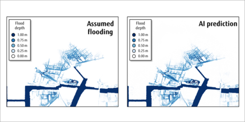 Investigadores japoneses utilizan un superordenador y la IA para predecir inundaciones por tsunami