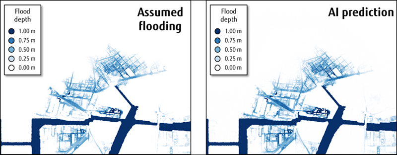 proyecto de predicción de inundaciones por tsunamis en Japón