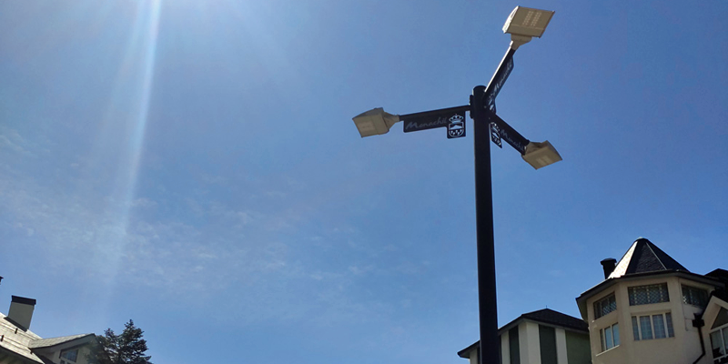El municipio granadino de Monachil instala un sistema de iluminación inteligente y sostenible