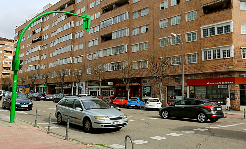 semáforos inteligentes en Coslada, Madrid