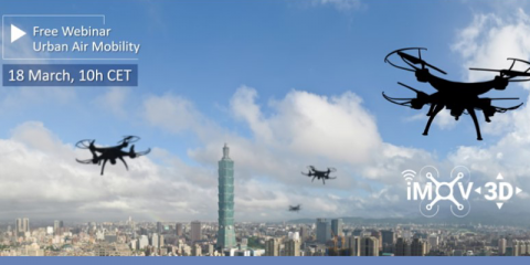 Webinar sobre la normativa de la UE que integrará los drones en el espacio aéreo de forma segura