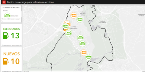 Rivas Vaciamadrid incorpora diez puntos de recarga semirrápida de VE a la red municipal