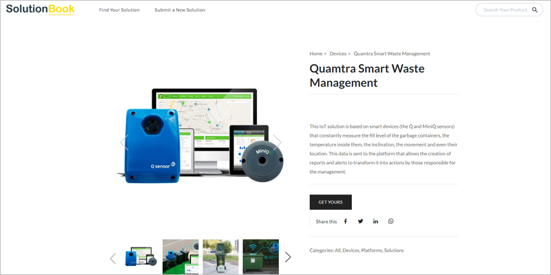 El Solution Book de WND incluye la solución de gestión inteligente de residuos de Wellness TechGroup