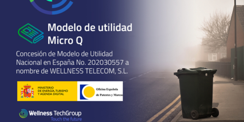 Concesión de modelo de utilidad que valoriza la tecnología de medición volumétrica de Wellness TechGroup