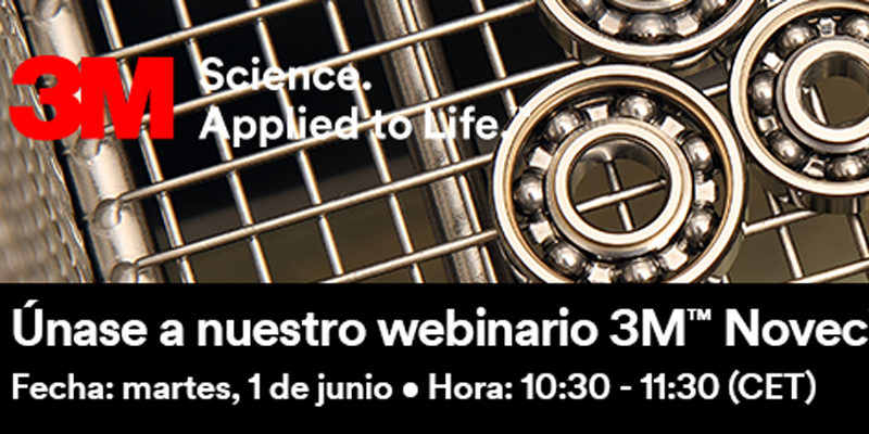 Webinar en castellano sobre las soluciones 3M Novec para la limpieza de precisión