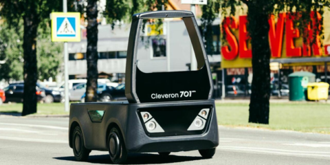 Estonia acoge las pruebas de un vehículo semiautónomo de reparto de última milla