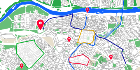 Zaragoza estrena una aplicación para diseñar mapas interactivos de la ciudad
