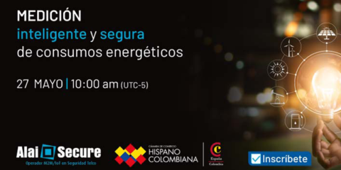 Webinar sobre medición inteligente de consumos energéticos dirigido al sector de la energía de Colombia