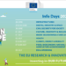 La Comisión Europea organiza la primera edición de los Infodays de Horizonte Europa