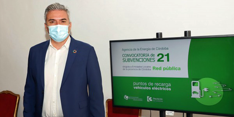 Ayudas para crear una red provincial de puntos de recarga de VE de acceso público en Córdoba