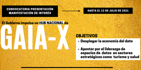 España impulsa un hub nacional de la asociación europea Gaia-X para desplegar la economía del dato
