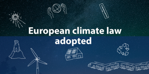 Finaliza el proceso de adopción y establecimiento de los objetivos de la Ley Europea del Clima