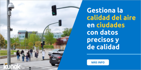 Kunak AIR Pro ayuda a las ciudades a monitorizar la calidad del aire en tiempo real