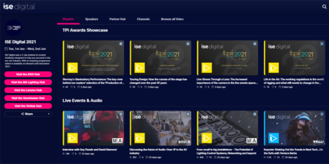 La plataforma ISE Digital ofrecerá contenido bajo demanda hasta finales de 2021