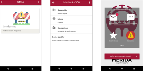 La sede electrónica de Mérida incorpora una app para comunicar incidencias en tiempo real