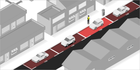 Solución de Urbiotica para el control de las zonas de estacionamiento regulado de pago