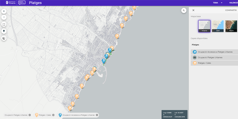 Una boya inteligente y una plataforma web permiten conocer el estado de las playas de Vinaròs