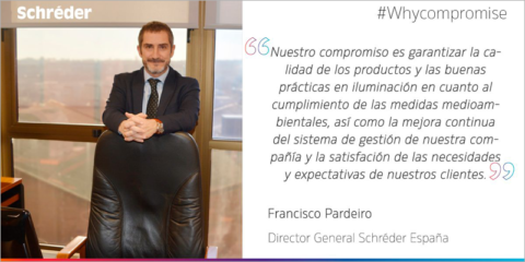 Francisco Pardeiro, director general de Schréder España, nombrado vicepresidente de Anfalum