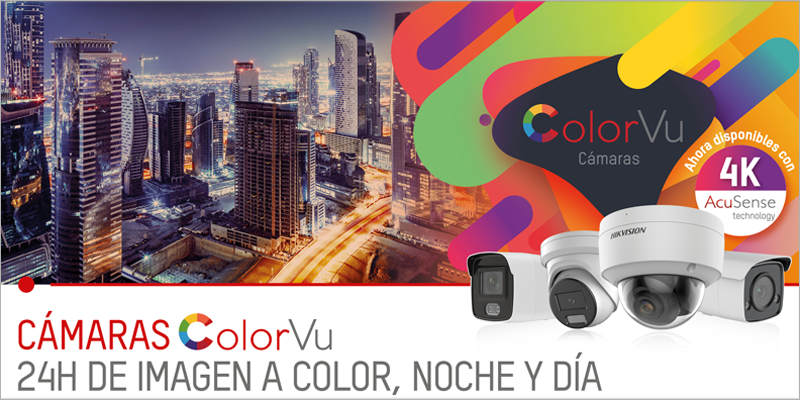 Imágenes a color en alta calidad con las cámaras de videovigilancia ColorVu de Hikvision
