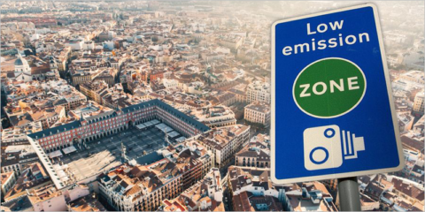 El monitor de calidad del aire Kunak AIR Pro ayuda a evaluar las Zonas de Bajas Emisiones de las ciudades