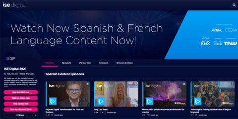La plataforma ISE Digital incorpora nuevos vídeos en español del evento de Barcelona