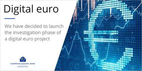 El Banco Central Europeo inicia la fase de investigación del proyecto de euro digital