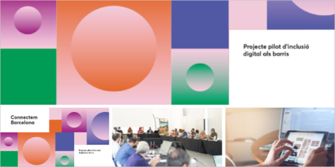 La iniciativa para reducir la brecha digital ‘Connectem Barcelona’ se pondrá en marcha en septiembre