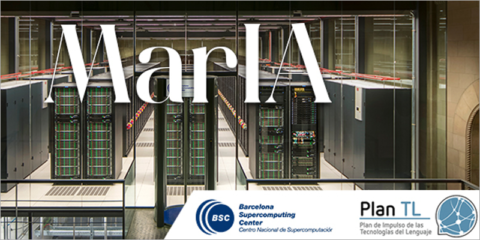 Disponible en abierto MarIA, sistema de IA experto en comprender y escribir la lengua española